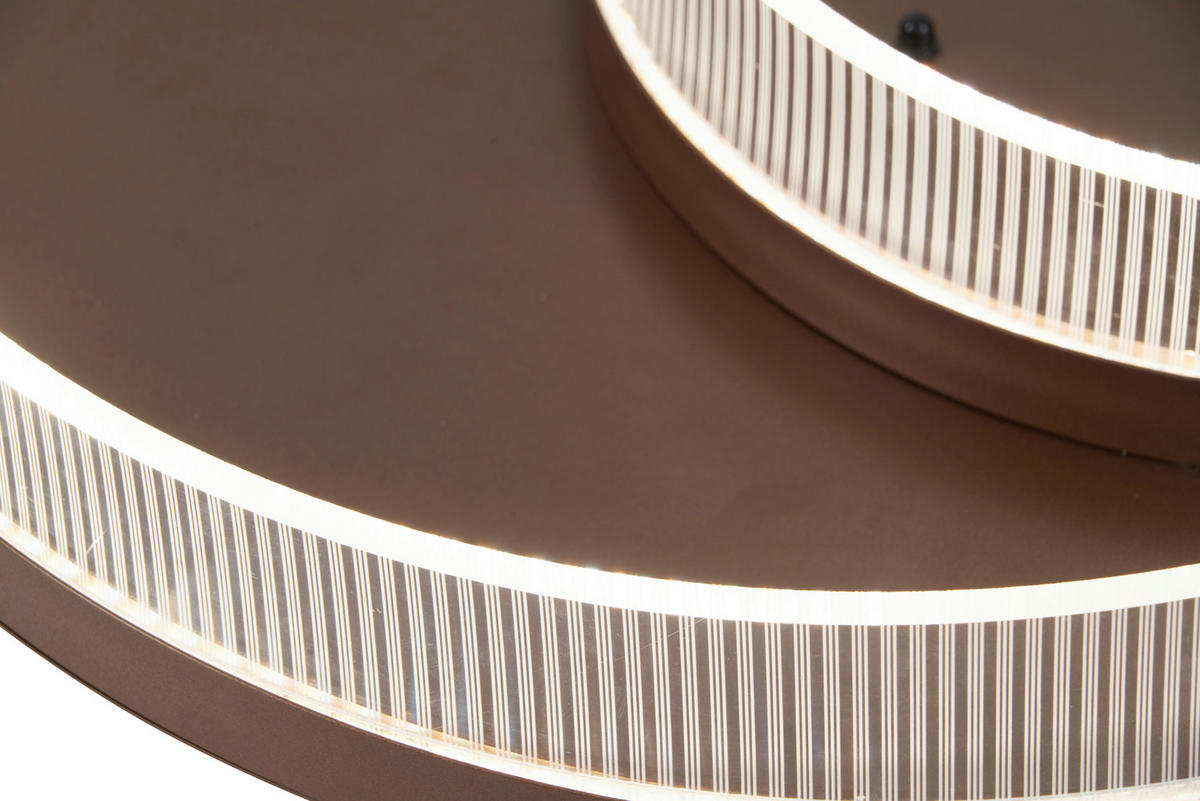 POCOline LED-Deckenleuchte Cappuccino Metall H/D: ca. 10x50 cm LED-Deckenleuchte_Alena - Cappuccino (50,00/10,00cm) - POCOline