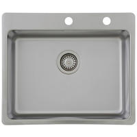 Respekta Einbauspüle Chicago 60 x 50 Edelstahl B/H/T: ca. 50x60x22,5 cm Chicago 60 x 50 - Edelstahl (50,00/60,00/22,50cm) - Respekta