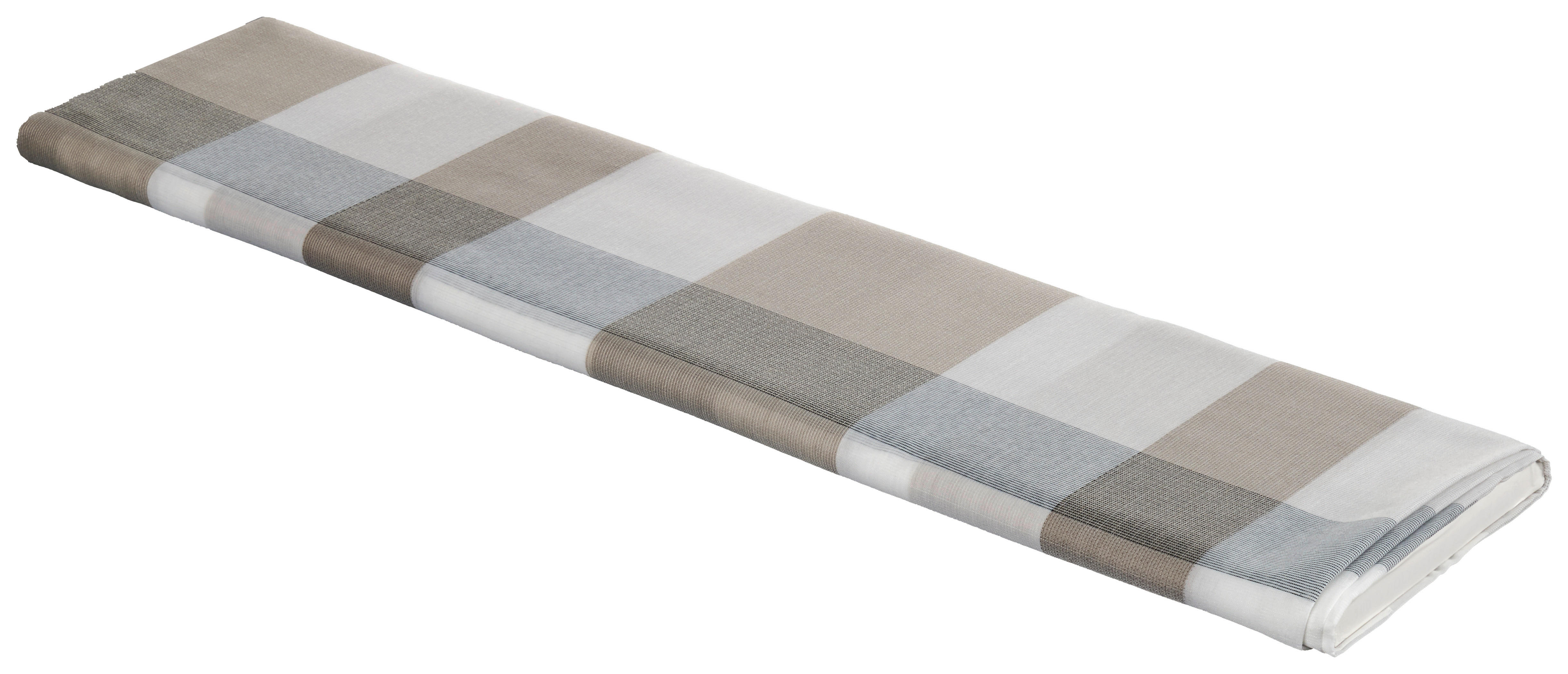 Dekostoff taupe B: ca. 140 cm Dekostoff 51329 Karo - taupe (140,00cm)