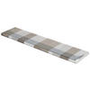Dekostoff taupe B: ca. 140 cm Dekostoff 51329 Karo - taupe (140,00cm)