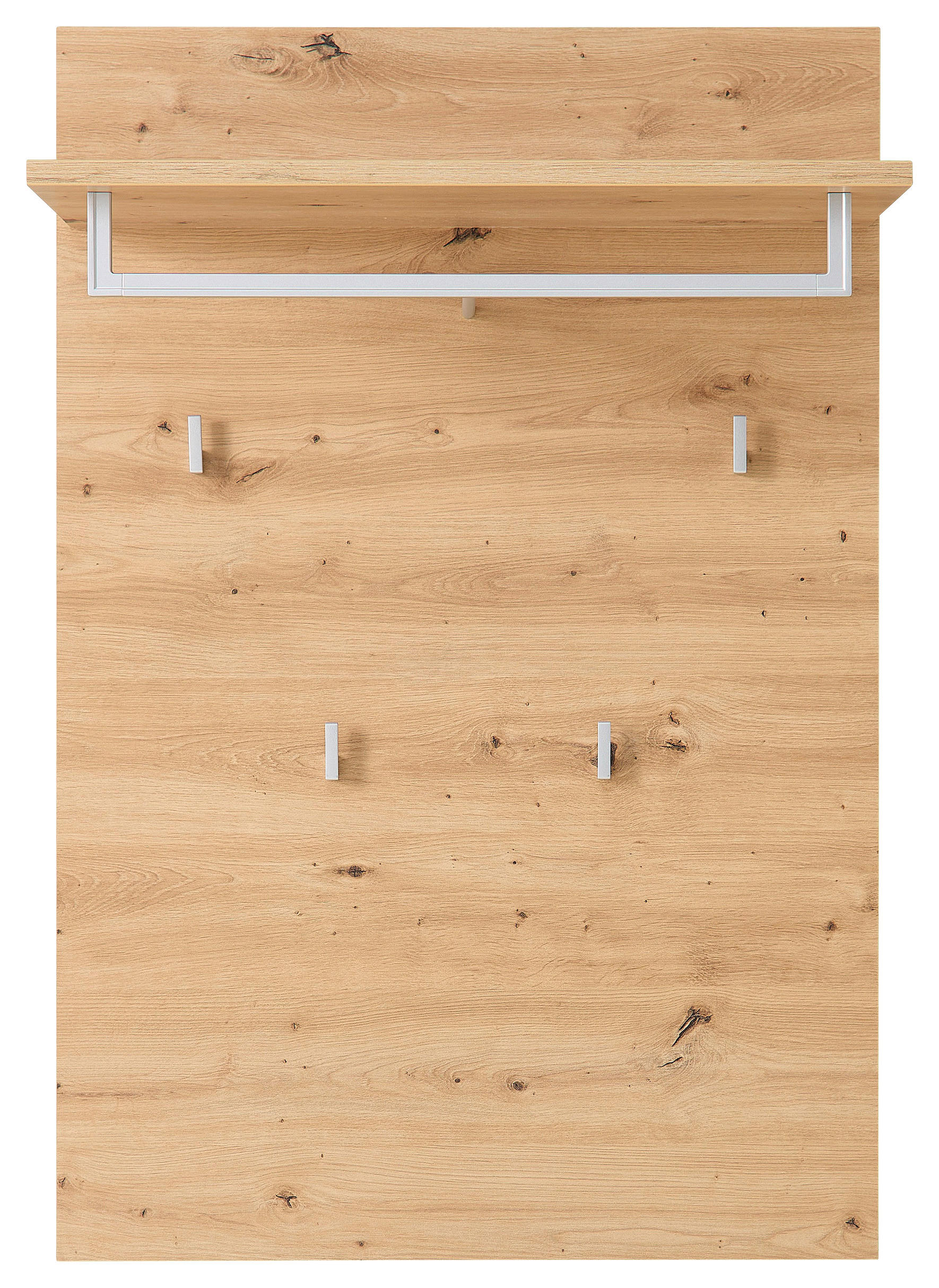 Garderobenpaneel Bari Eiche Artisan Nachbildung B/H/T: ca. 78x117x30 cm Bari - Eiche (78,00/117,00/30,00cm)