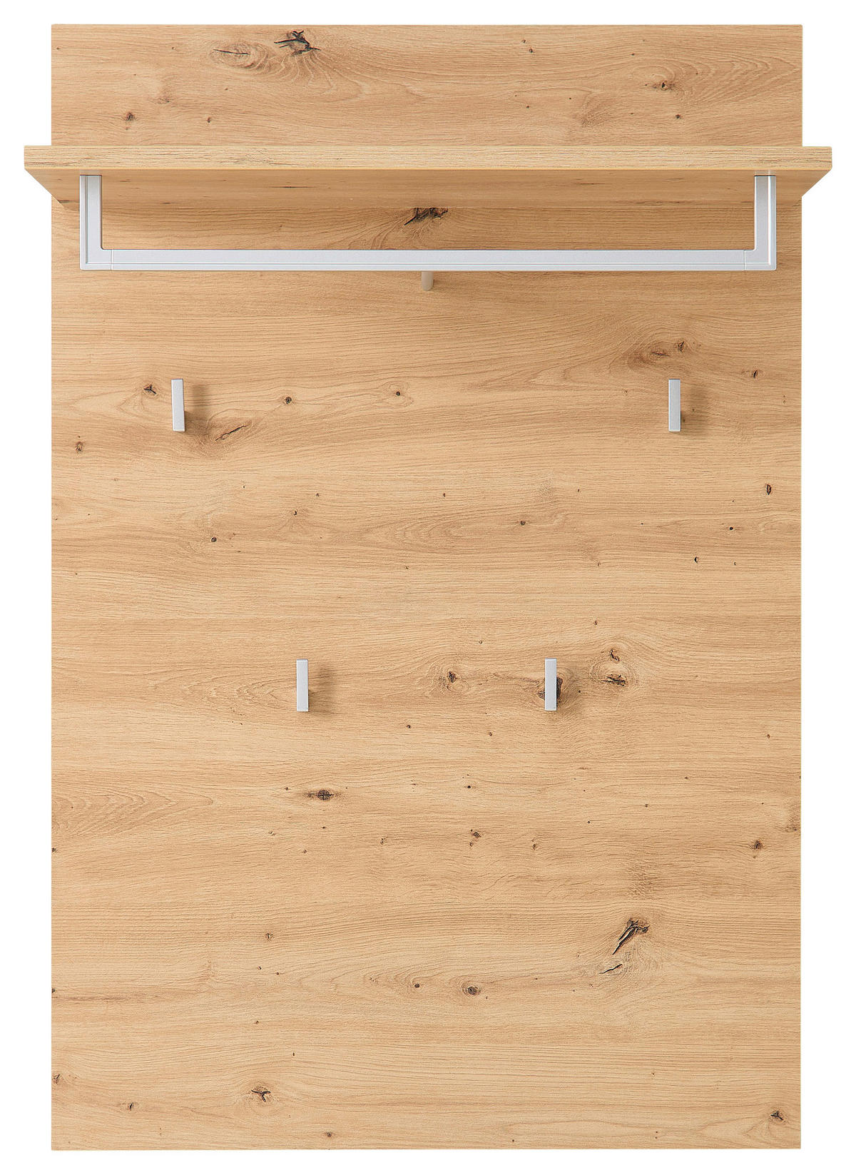 Garderobenpaneel Bari Eiche Artisan Nachbildung B/H/T: ca. 78x117x30 cm Bari - Eiche (78,00/117,00/30,00cm)