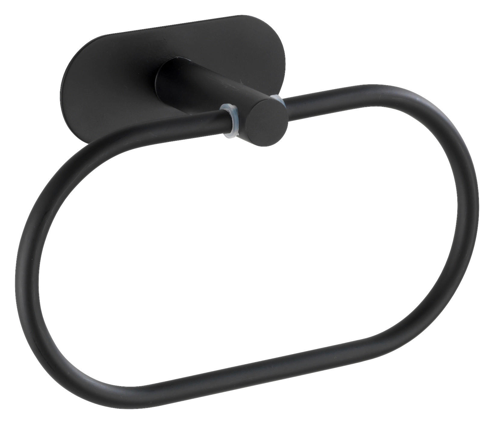 Handtuchring schwarz Edelstahl B/H/T: ca. 20,5x12,5x7,5 cm Handtuchring_Orea_Black_Matt - schwarz (20,50/12,50/7,50cm) - Turbo-Loc