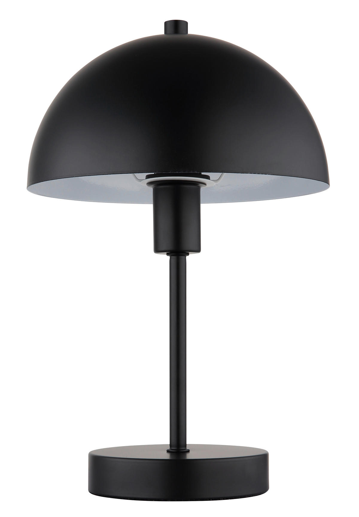 GLOBO Tischleuchte mattschwarz Metall H/D: ca. 31x20 cm E14 1 Brennstellen Atoma - mattschwarz (20,00/31,00cm) - GLOBO