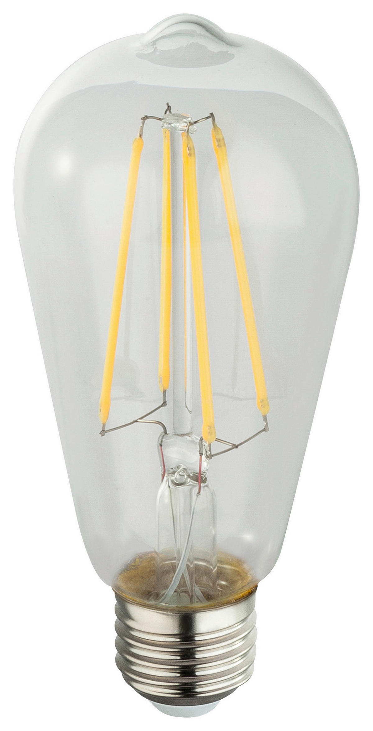 GLOBO Edisonlampe 11399 E27 LED-Edisonlampe E27 - klar/Kupfer (64,00cm) - GLOBO