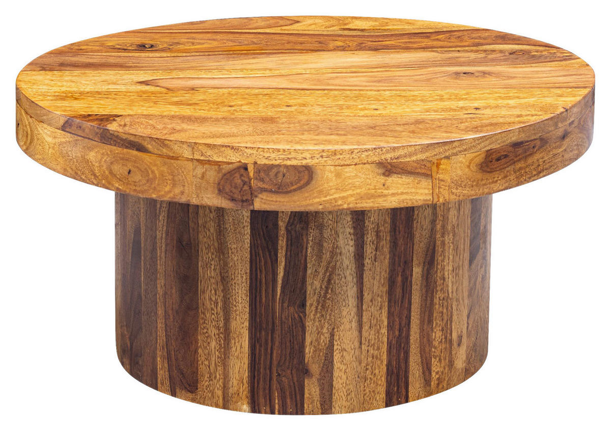 Couchtisch braun B/H/T: ca. 60x30x60 cm Couchtisch - braun (60,00/30,00/60,00cm) - Wohnling