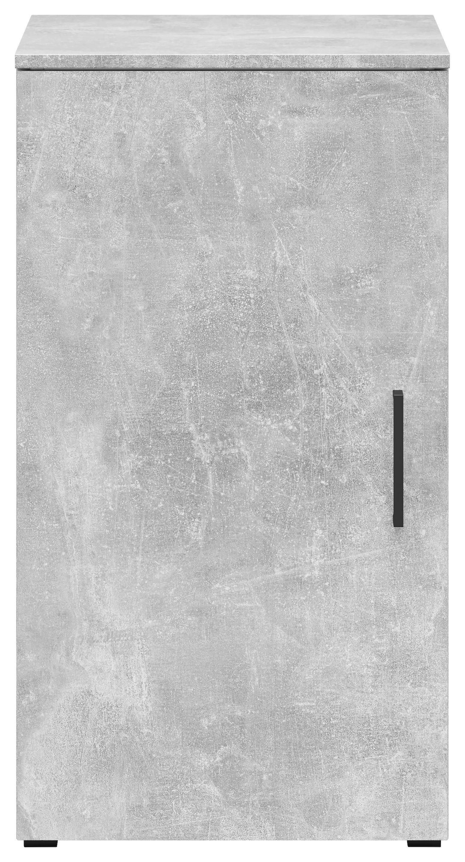 Schrank Multi-Stauraum Typ 12 Beton Optik B/H/T: ca. 45x83x40 cm Multi-Stauraum Typ 12 - Beton (45,00/83,00/40,00cm)