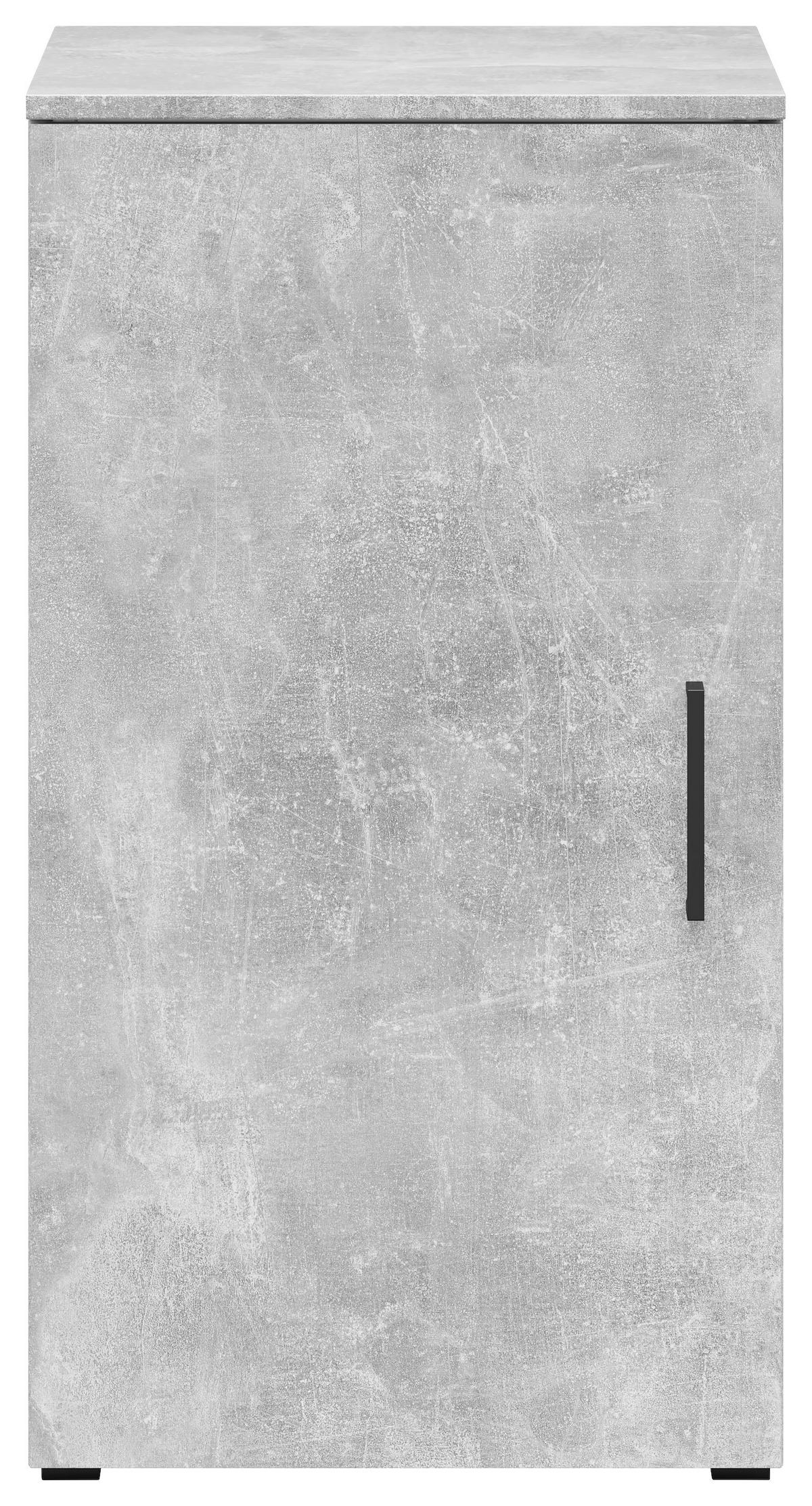 Schrank Multi-Stauraum Typ 12 Beton Optik B/H/T: ca. 45x83x40 cm Multi-Stauraum Typ 12 - Beton (45,00/83,00/40,00cm)