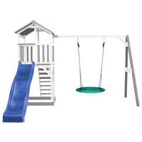 AXI Spielturm Beach Tower blau B/H/L: ca. 357x242x349 cm Beach Tower - blau/weiß (349,00/357,00/242,00cm) - AXI