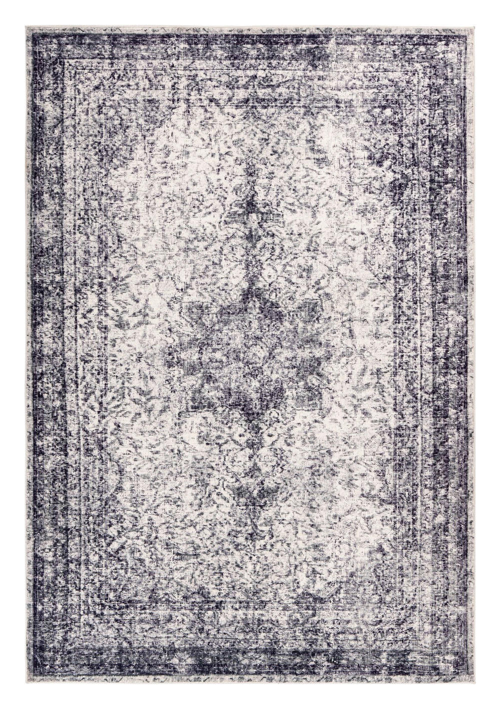 Padiro Kurzflorteppich Piemont 825 grau B/H/L: ca. 120x1,1x170 cm Piemont 825 - grau (170,00/120,00/1,10cm) - Padiro