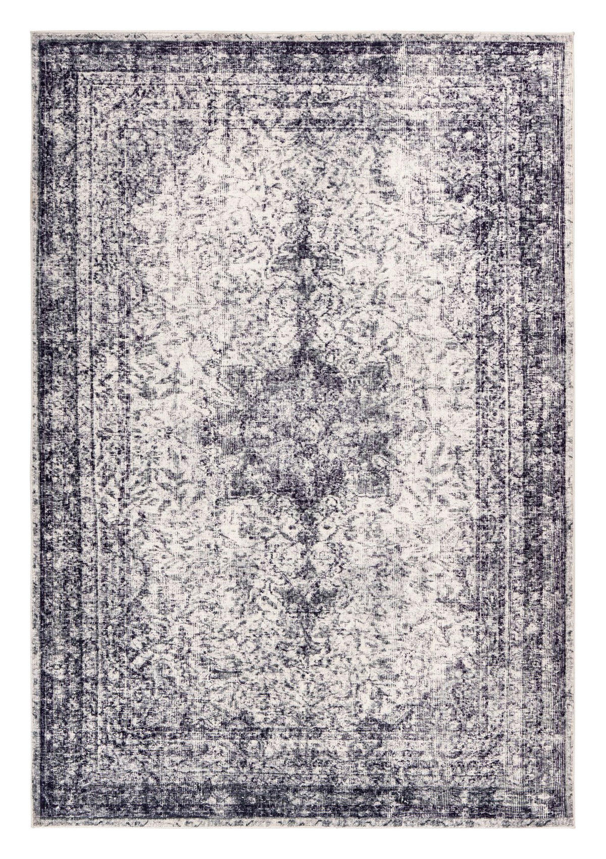 Padiro Kurzflorteppich Piemont 825 grau B/H/L: ca. 120x1,1x170 cm Piemont 825 - grau (170,00/120,00/1,10cm) - Padiro