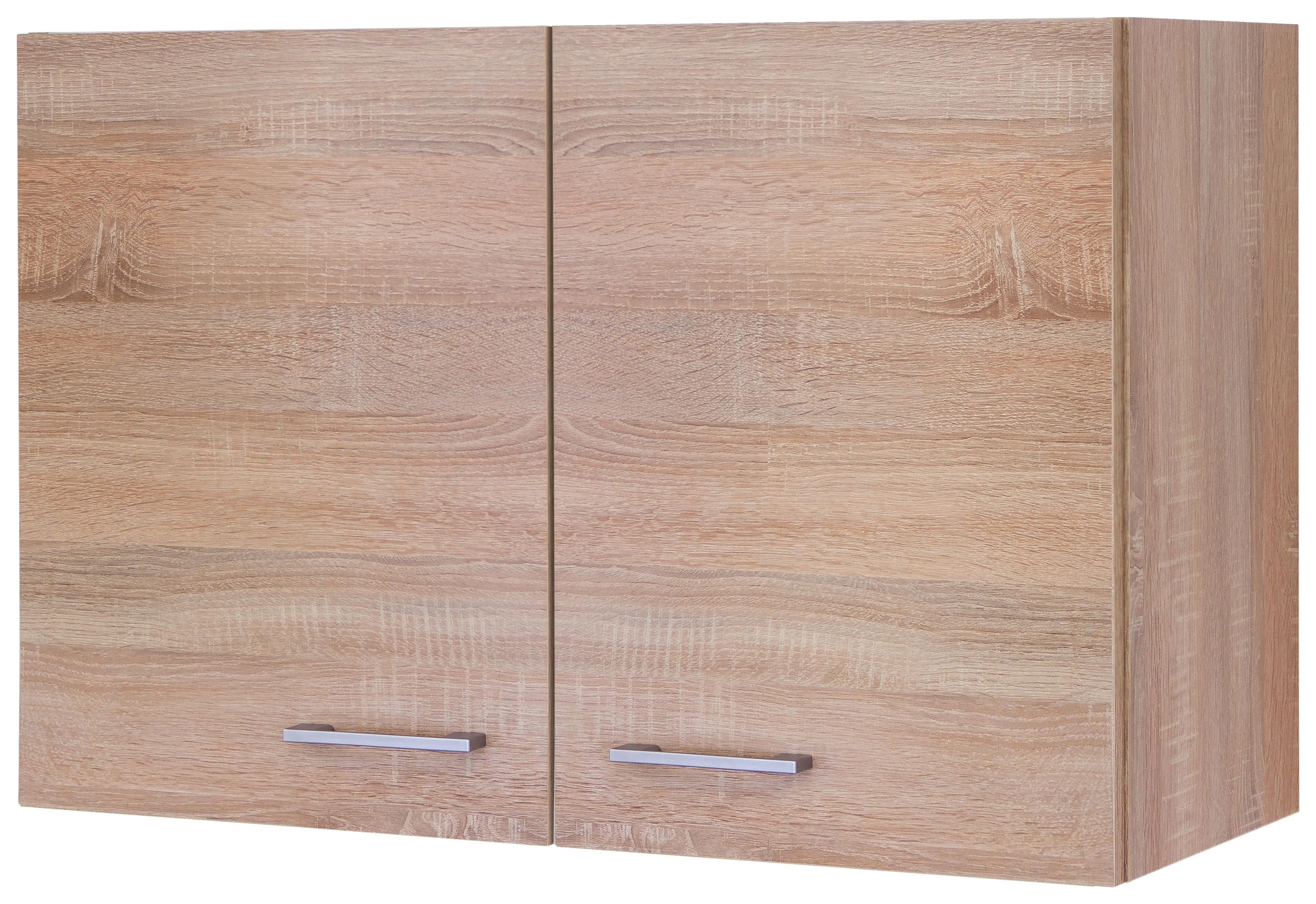 Hängeschrank Samoa weiß Eiche Nachbildung B/H/T: ca. 80x54,8x32 cm Samoa - Eiche/weiß (80,00/54,80/32,00cm) - Flex-Well
