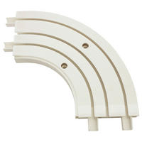 Boviva Erkerbogen weiß Kunststoff 3.0 Läufe Erkerbogen_3lfg. - weiß (18,50/18,50cm) - Boviva