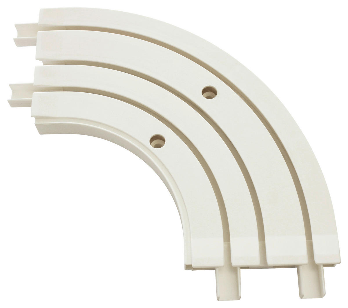 Boviva Erkerbogen weiß Kunststoff 3.0 Läufe Erkerbogen_3lfg. - weiß (18,50/18,50cm) - Boviva