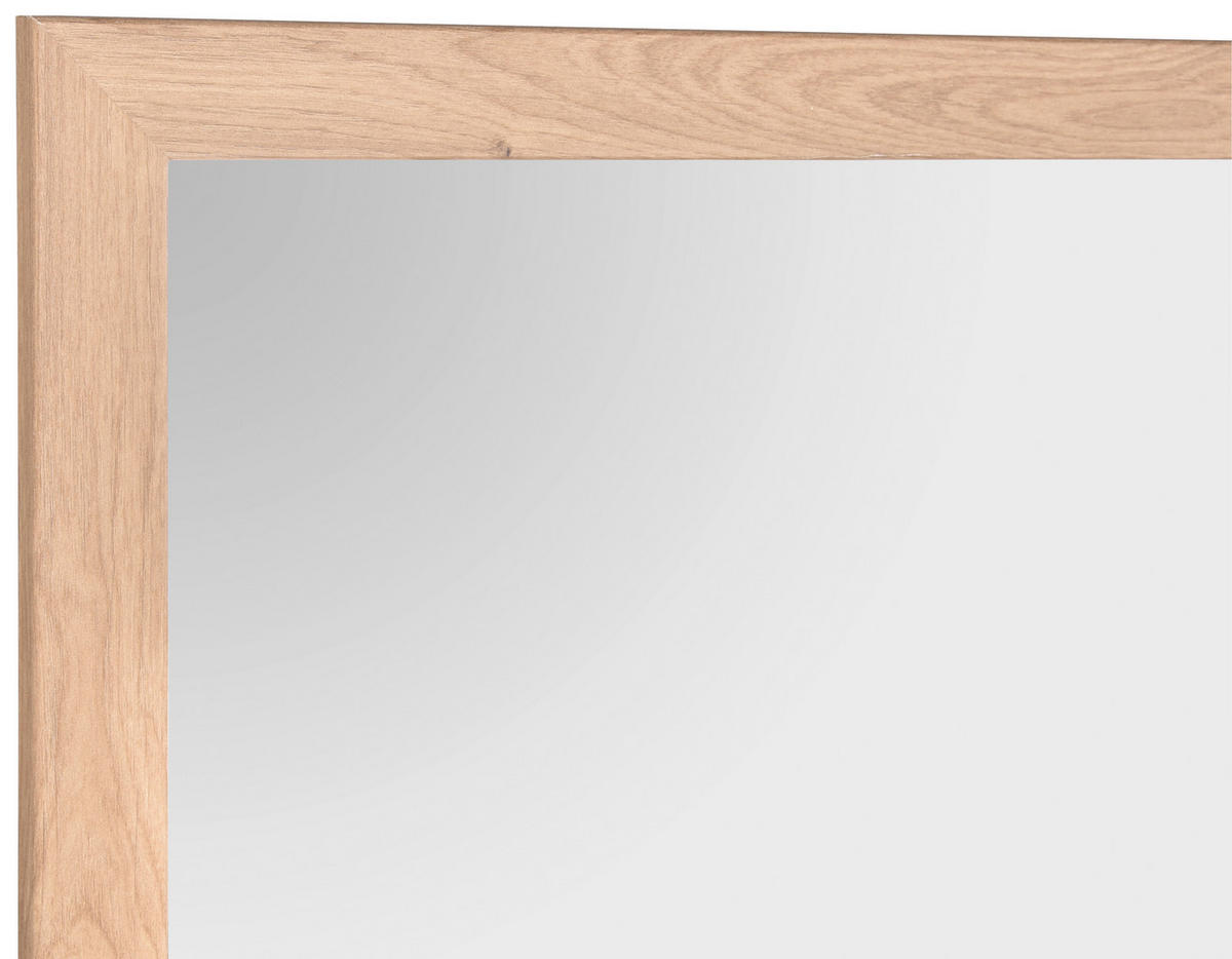Mirrors&More Rahmenspiegel KIM Eiche Artisan B/H/T: ca. 48x68x2 cm KIM - Eiche (48,00/68,00/2,00cm) - Mirrors&More