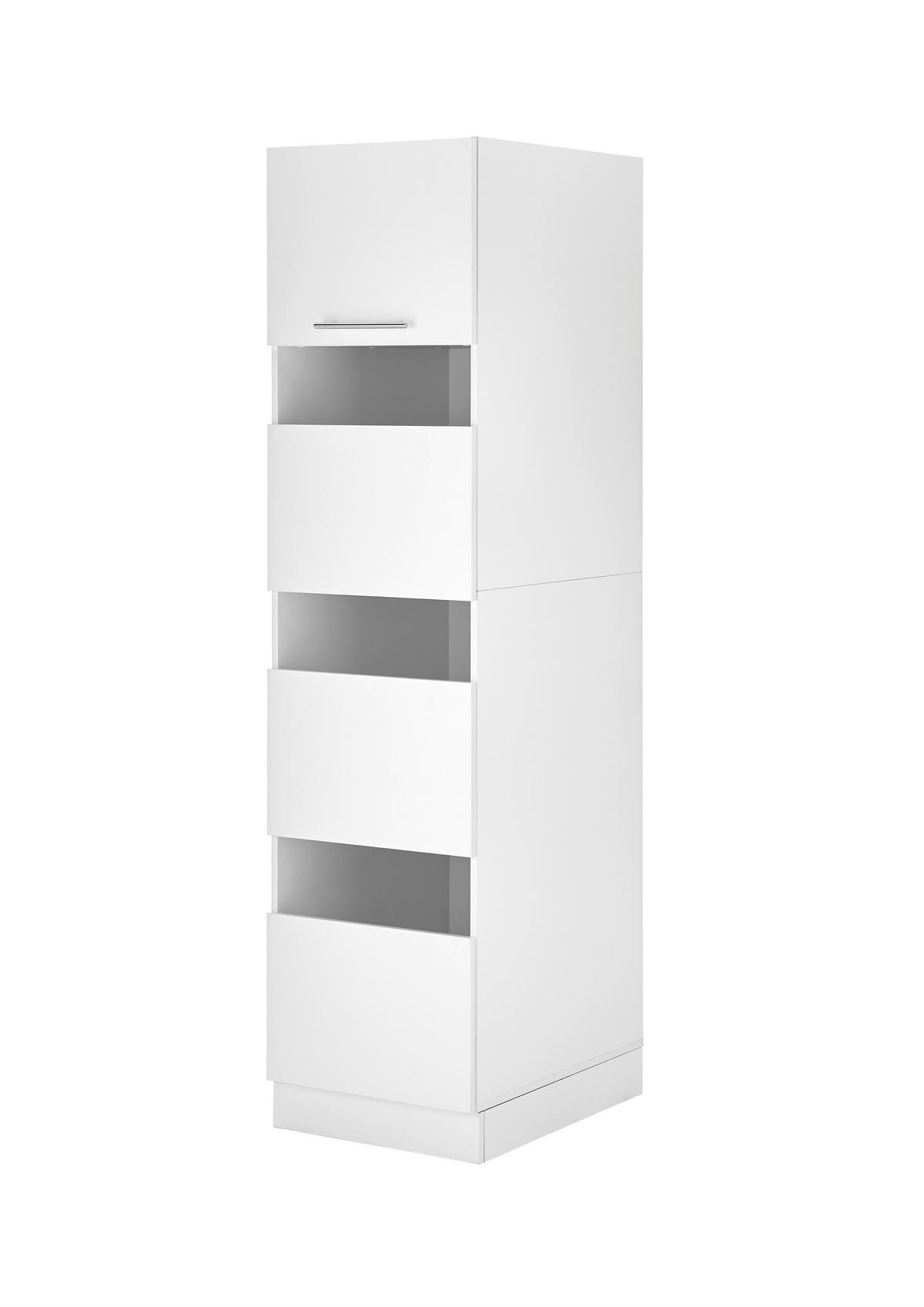 Respekta Hauswirtschaftsraum-Set Clara weiß matt B/H/T: ca. 117,4x200x67,6 cm Clara - weiß (117,40/200,00/67,60cm) - Respekta