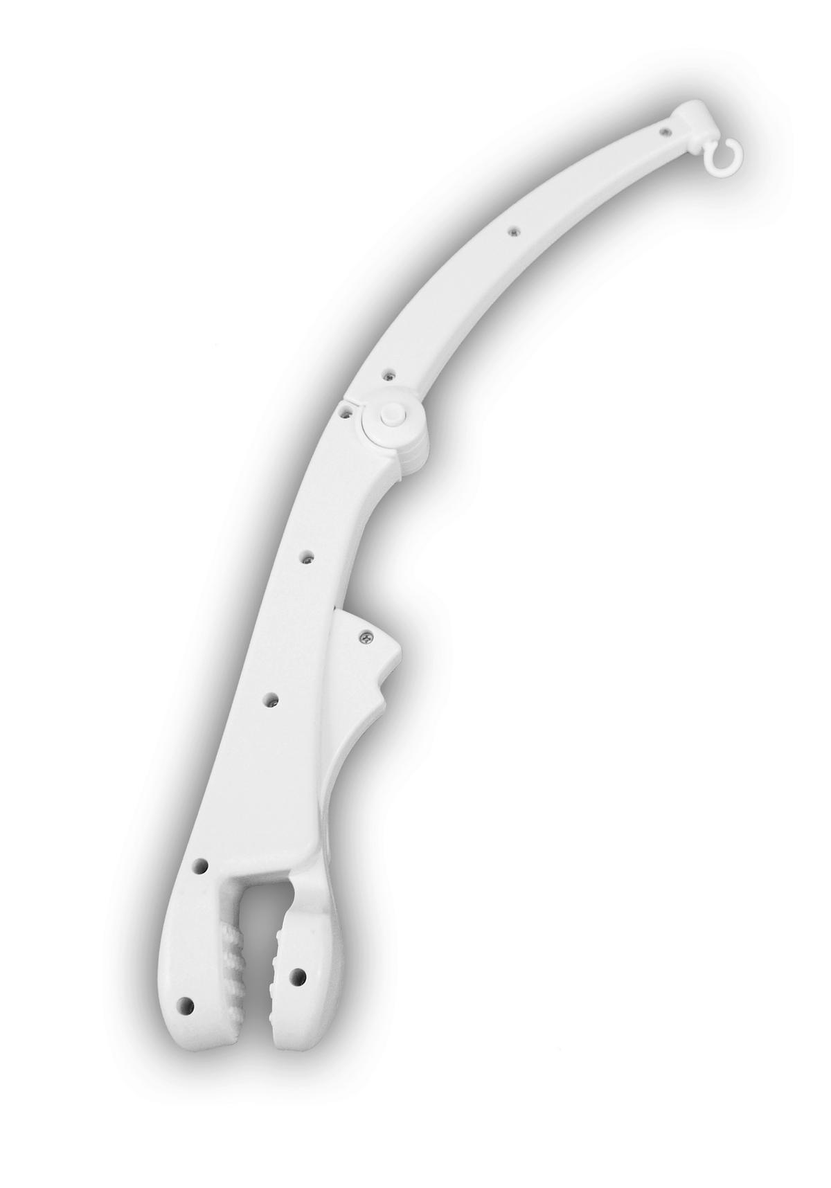 Niermann Mobilehalter zum Klemmen B/H/L: ca. 11x6x35 cm zum Klemmen - weiß (35,00/11,00/6,00cm) - Niermann