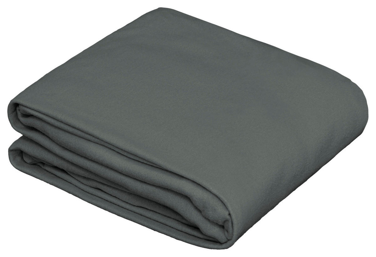 Fleece Spannbetttuch Fleece Spannbetttuch_Fleece 150x200cm - anthrazit (150,00/200,00cm)