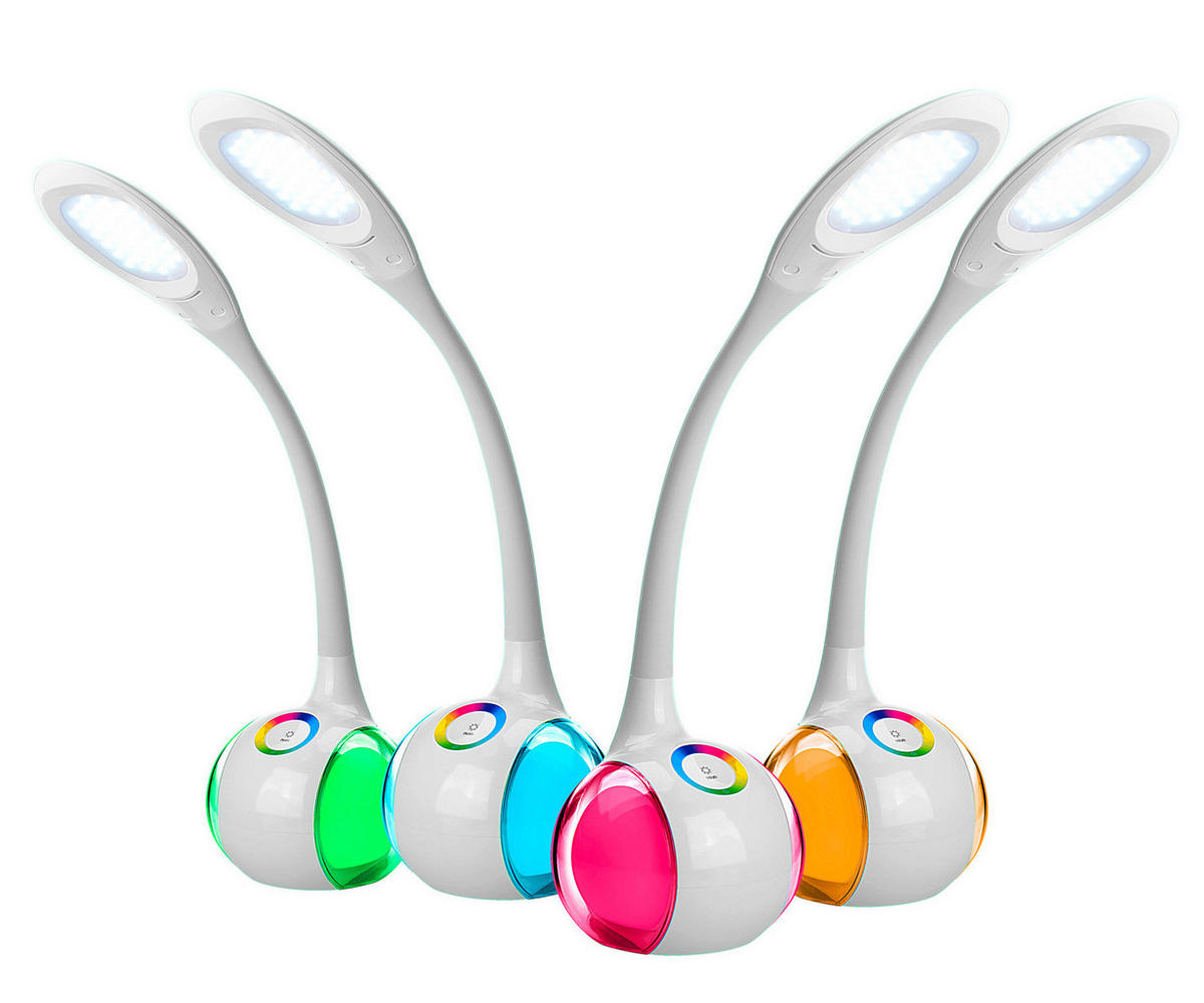 POCOline Tischleuchte Leiko weiß Kunststoff H: ca. 52 cm Leiko - weiß (52,00cm) - POCOline