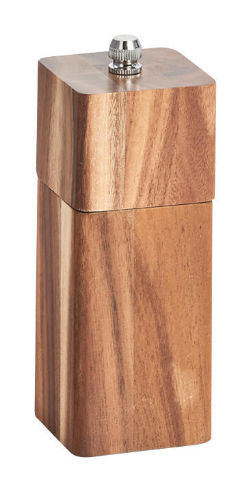 Zeller Salz-/Pfeffermühle natur Akazie B/H/L: ca. 5x13,5x5 cm Salz-/Pfeffermühle - natur (5,00/5,00/13,50cm) - Zeller
