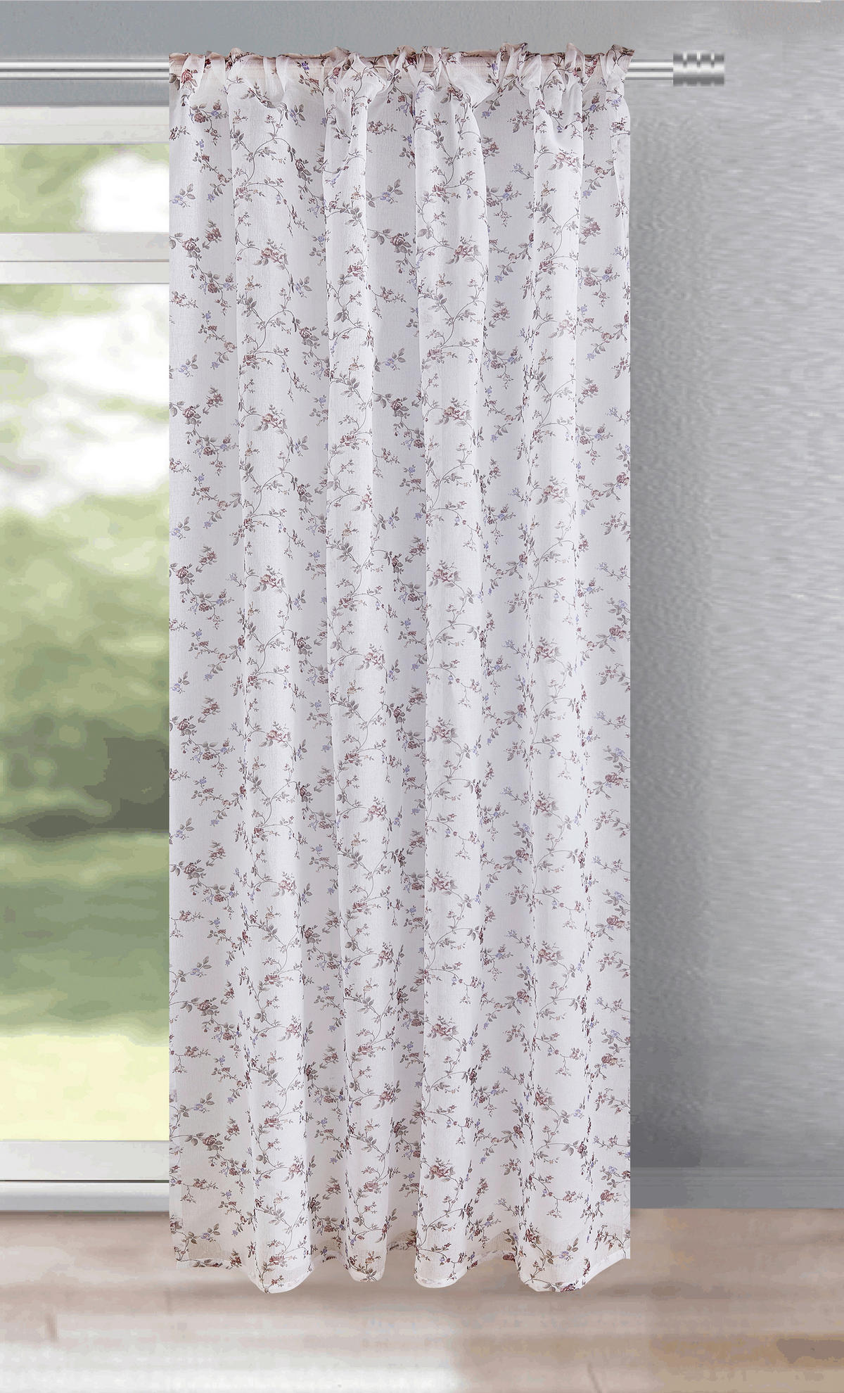 Kombivorhang Florina weiß B/L: ca. 140x245 cm Florina - weiß (140,00/245,00cm)