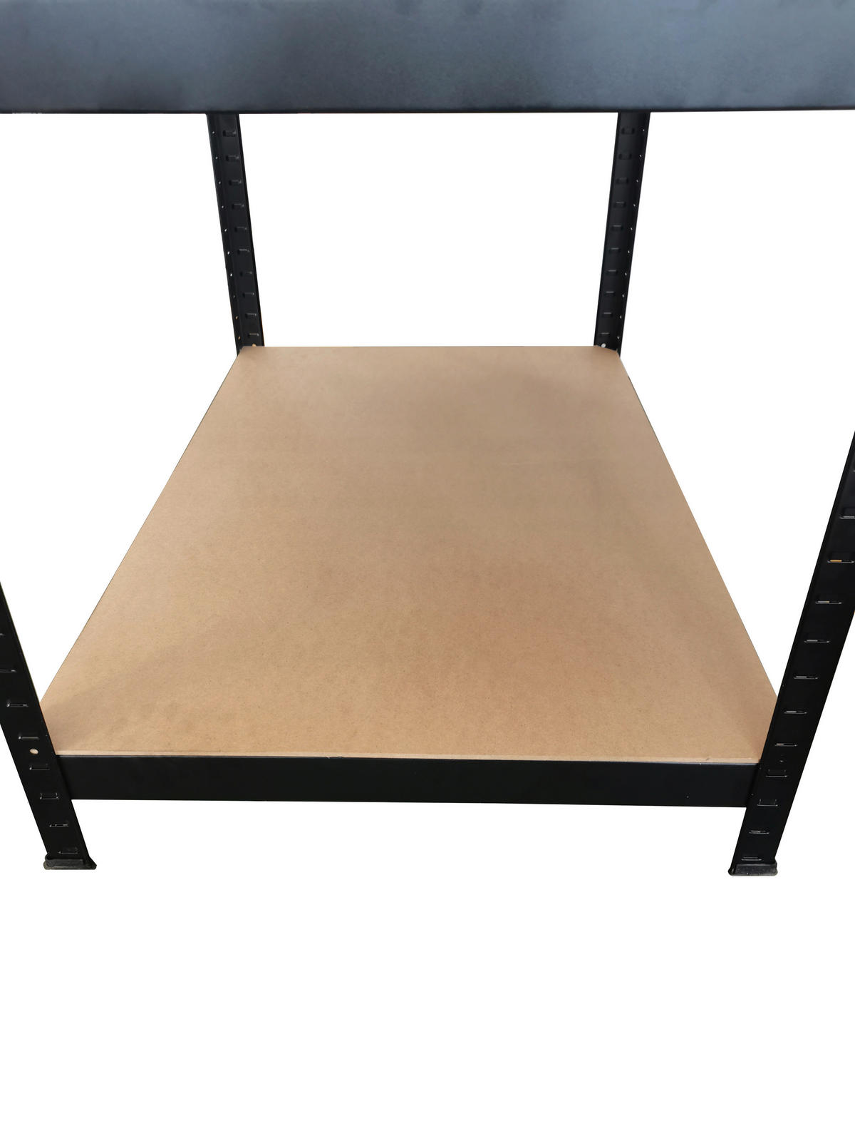 Schwerlaststeckregal schwarz B/H/T: ca. 90x200x60 cm Schwerlaststeckregal 200x90x60cm S - schwarz (90,00/200,00/60,00cm)