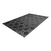 360Living Teppich Monroe anthrazit B/L: ca. 80x150 cm Monroe - anthrazit (80,00/150,00cm) - 360Living
