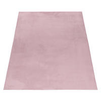 Ayyildiz Teppich POUFFY rosa B/L: ca. 120x170 cm POUFFY - rosa (120,00/170,00cm) - Ayyildiz