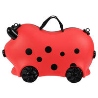 Kinder Sitzkoffer rot Polypropylen B/H/L: ca. 54x23x33,5 cm Kinder-Sitzkoffer - rot (33,50/54,00/23,00cm)