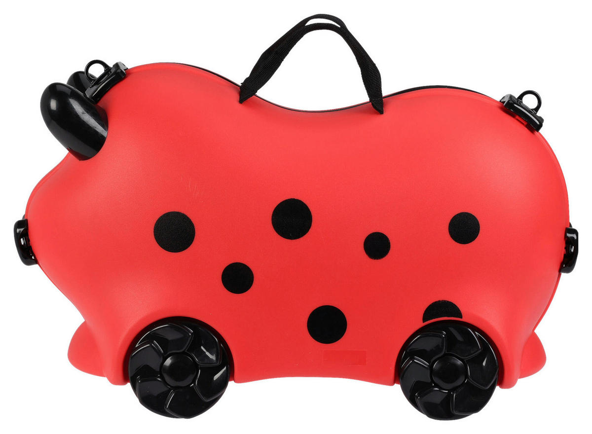 Kinder Sitzkoffer rot Polypropylen B/H/L: ca. 54x23x33,5 cm Kinder-Sitzkoffer - rot (33,50/54,00/23,00cm)