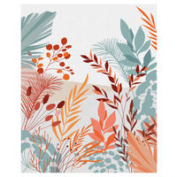 Komar Fototapete Aspiring Colours Blumen B/L: ca. 200x250 cm Aspiring Colours - (200,00/250,00cm) - Komar