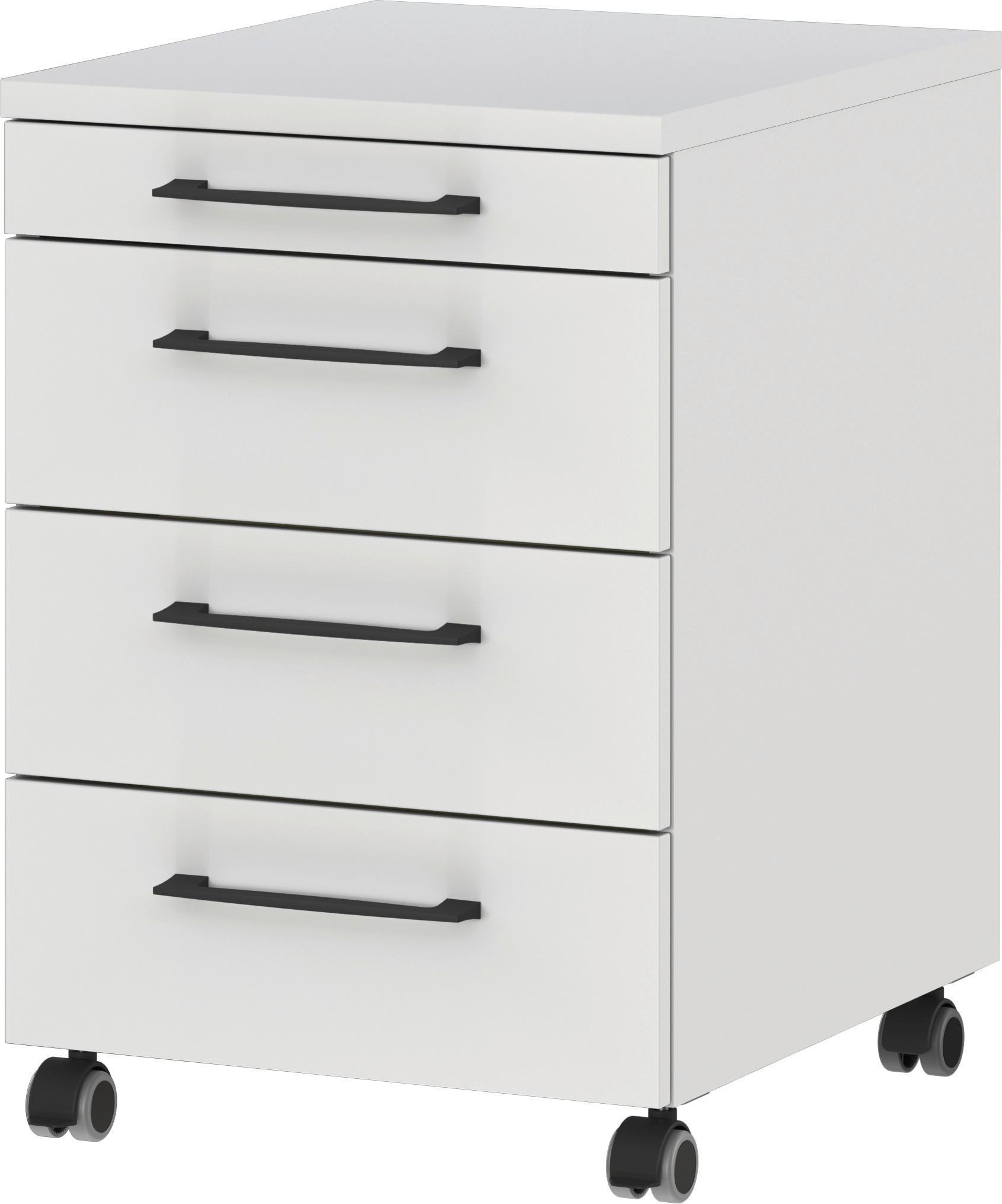 Rollcontainer 4251-69 Lichtgrau B/H/T: ca. 42x61x49 cm 4251-69 - Lichtgrau (42,00/61,00/49,00cm) - Germania