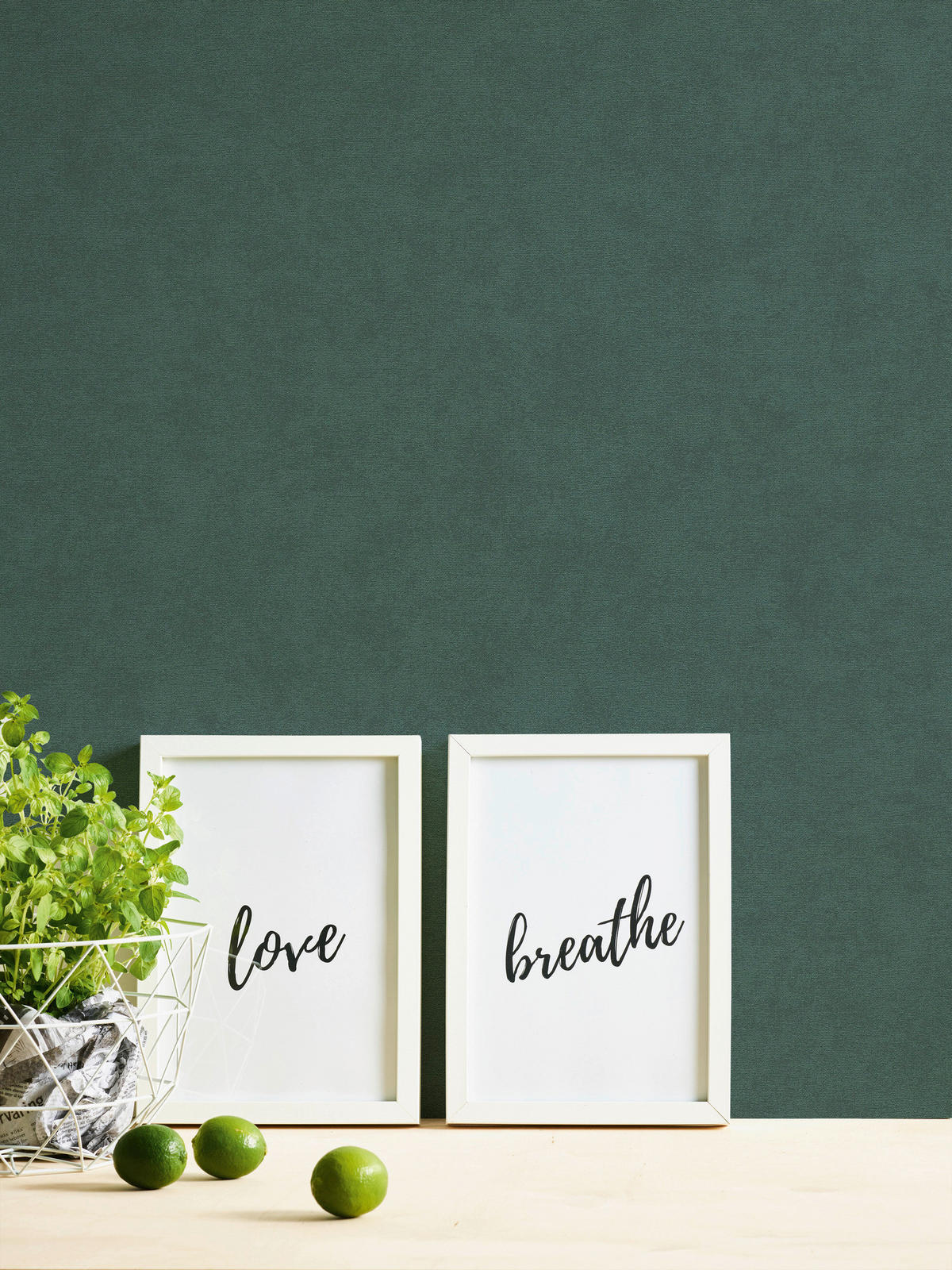 A.S.Creation Vliestapete grün B/H/D: ca. 53x1005x10,5 cm Vliestapete - grün (10,50/1005,00cm) - A.S.Creation