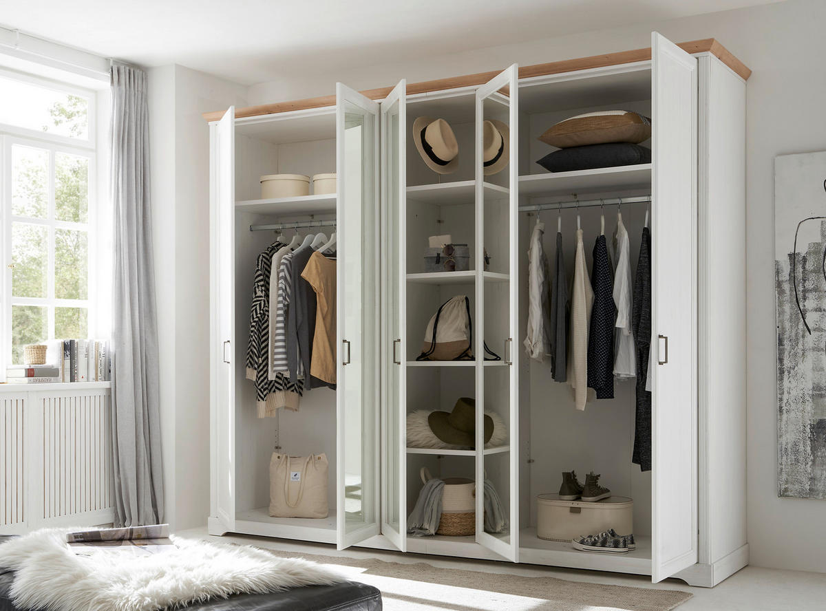 Kleiderschrank Jasmin  B/H/T: ca. 266x220x64 cm Jasmin - (266,00/220,00/64,00cm)