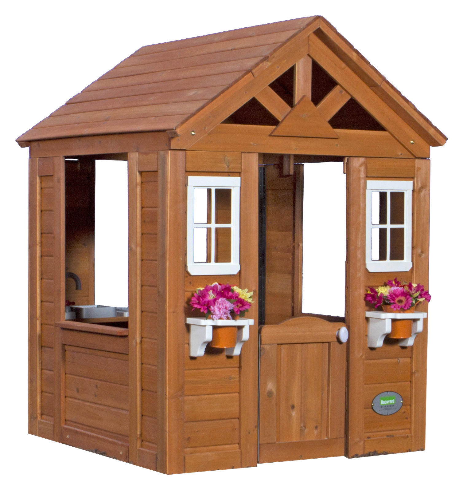 Backyard Discovery Spielhaus Timberlake braun B/H/T: ca. 106,7x140,5x118,6 cm