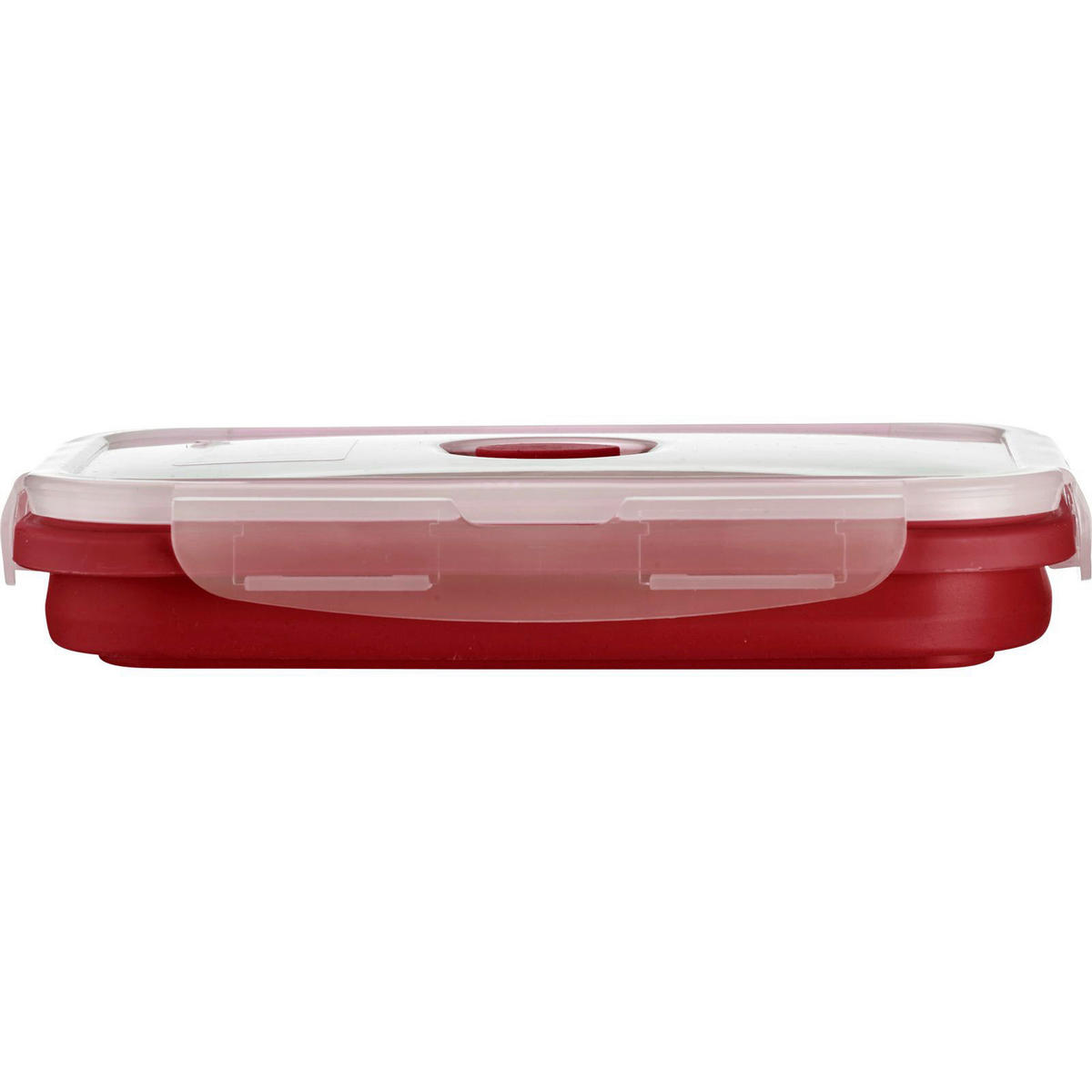 Westmark Frischhaltedose rot B/H/L: ca. 18,5x3,5x12,5 cm Frischhaltedose_faltbar 750l - rot (12,50/18,50/3,50cm) - Westmark