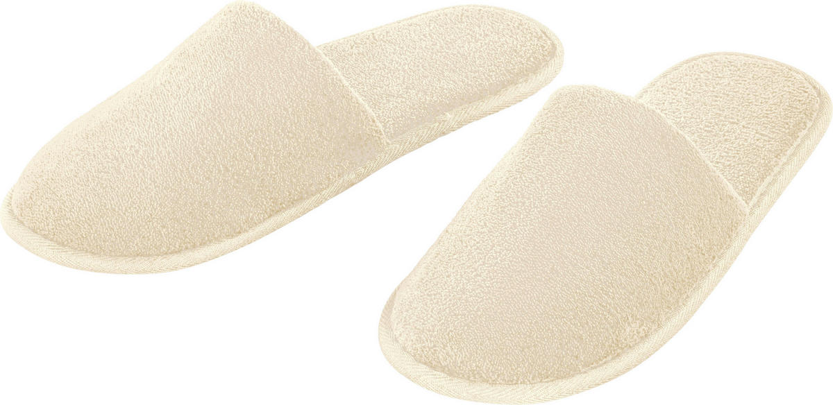 POCOline Hausschuhe kitt Größe 40-44 Hausschuhe_Microfaser - kitt - POCOline