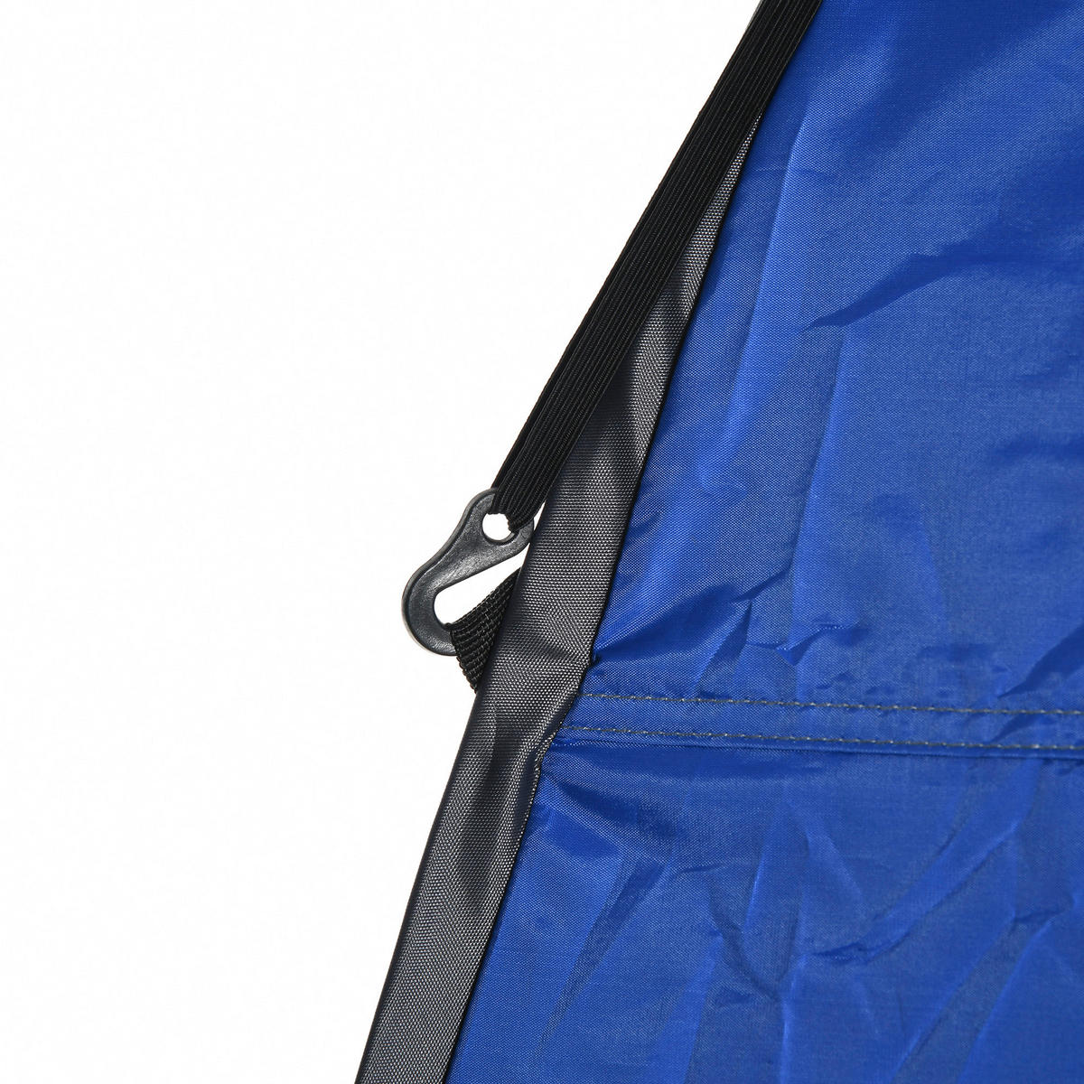 Outsunny Camping-Zubehör blau Polyester B/H/L: ca. 124x126x198 cm Duschzelt - blau (198,00/124,00/126,00cm) - Outsunny