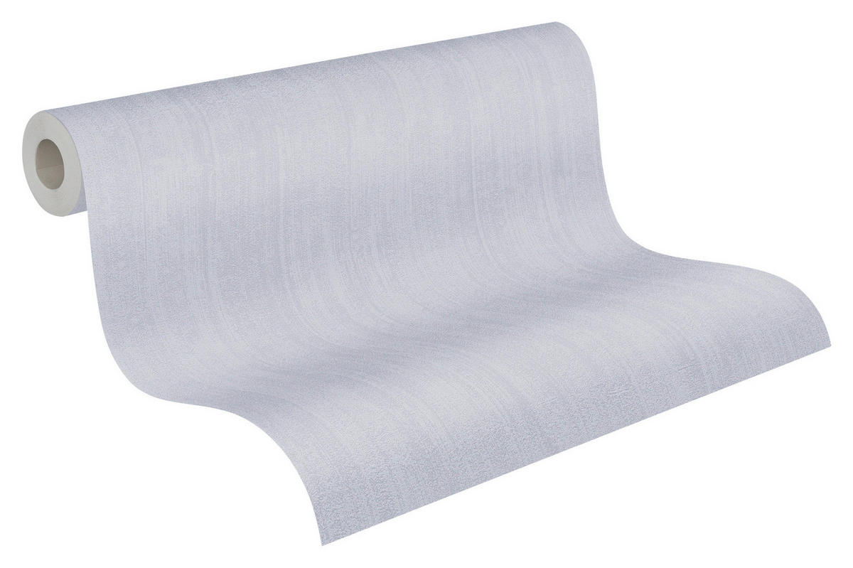 A.S.Creation Vliestapete Attractive Uni blau B/L: ca. 53x1005 cm Attractive - blau (53,00/1005,00cm) - A.S.Creation