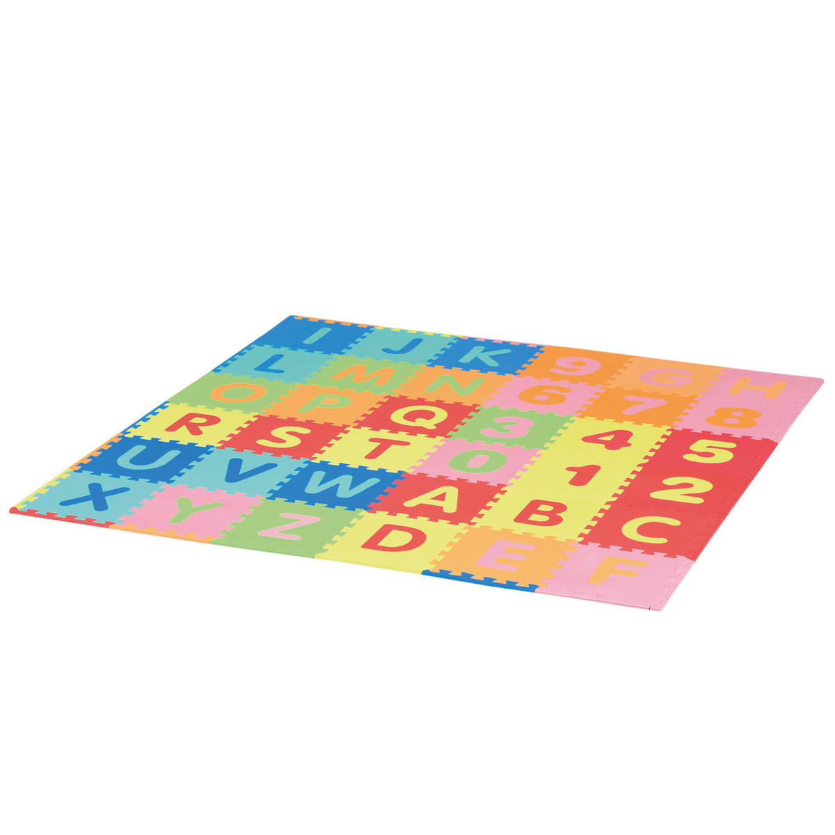 HOMCOM Puzzlematte bunt B/H/L: ca. 182,5x1x182,5 cm Puzzlematte - bunt (182,50/182,50/1,00cm) - HOMCOM