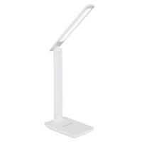 GLOBO LED-Tischleuchte weiß Kunststoff B/H/T: ca. 11,5x56,5x42 cm BULLA - weiß (11,50/56,50/42,00cm) - GLOBO