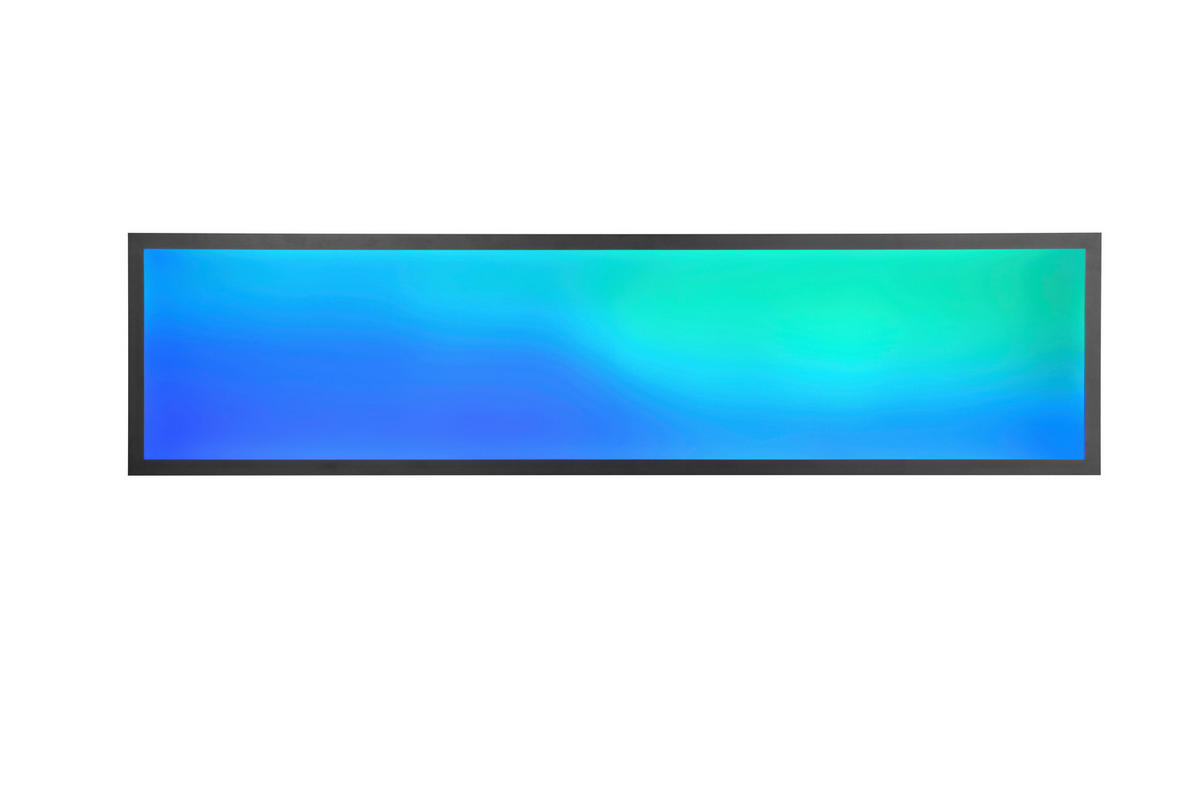 Reality LED-Deckenleuchte Beta R67661232 schwarz Metall B/H/T: ca. 119,5x5,5x29,5 cm 1 Brennstellen Beta - schwarz (119,50/5,50/29,50cm) - Reality