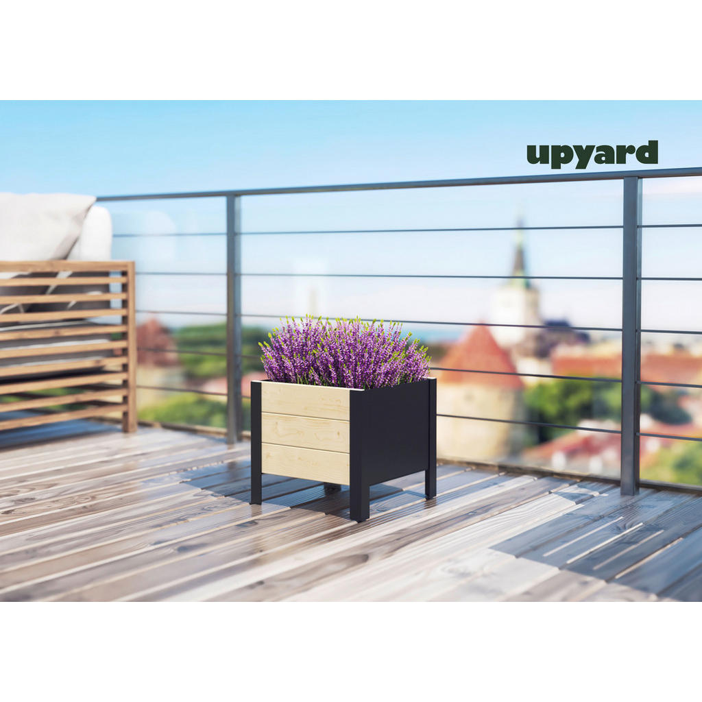 Thumbnail - UPYARD Hochbeet MODERN natur Holz B/H/L: ca. 36x32x36 cm