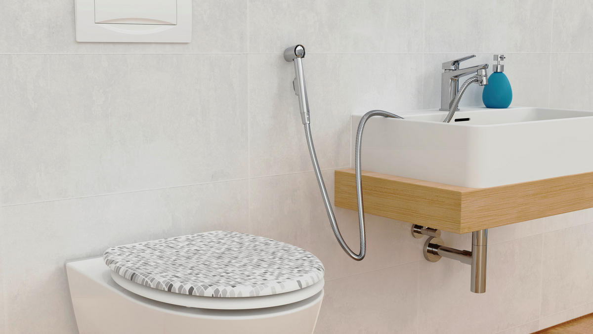 Waschbeckenbrause-Set Chrom B/H/L: ca. 3,3x18x150 cm Waschbeckenbrauseset - Chrom (150,00/3,30/18,00cm) - Eisl
