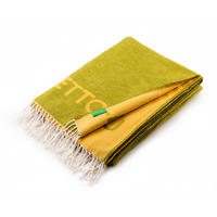 Wohndecke Rainbow grün Baumwolle B/L: ca. 190x140 cm Rainbow - gelb/grün (190,00/140,00cm) - BENETTON