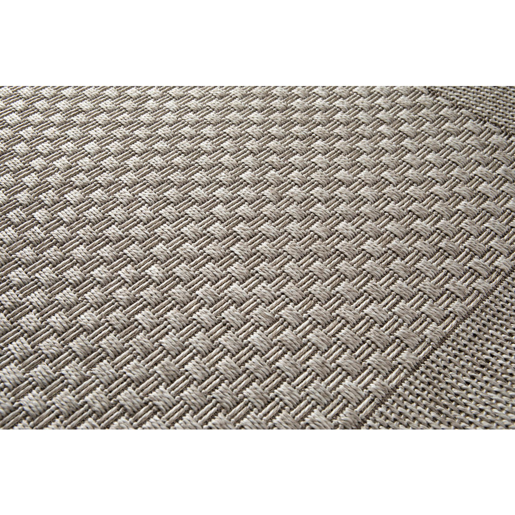 Thumbnail - In-/Outdoor-Teppich Grace grau B/L: ca. 80x150 cm