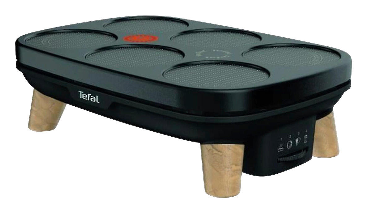 Tefal Pfannkuchen-Pfanne PY900812 schwarz Crepes/Pancake-Maker PY900812 Tefal - natur/schwarz - Tefal