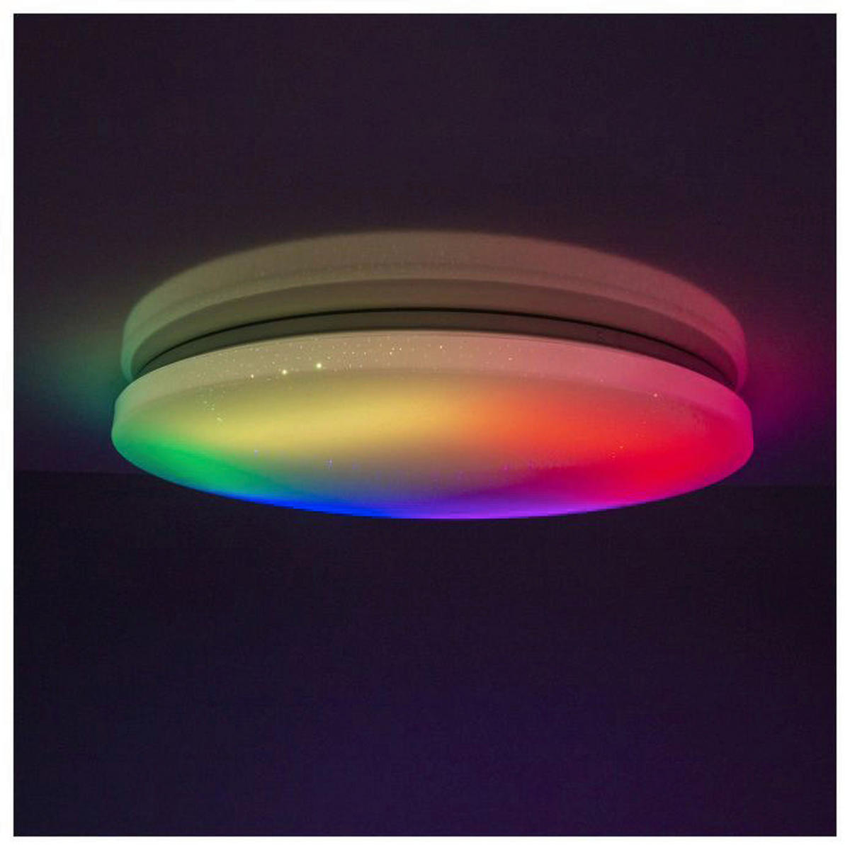 Näve Leuchten LED Deckenleuchte NV1373261 weiß Metall Kunststoff H/D: ca. 7x58 cm null 1 Brennstellen Rainbow - weiß (58,00/7,00cm) - Näve Leuchten