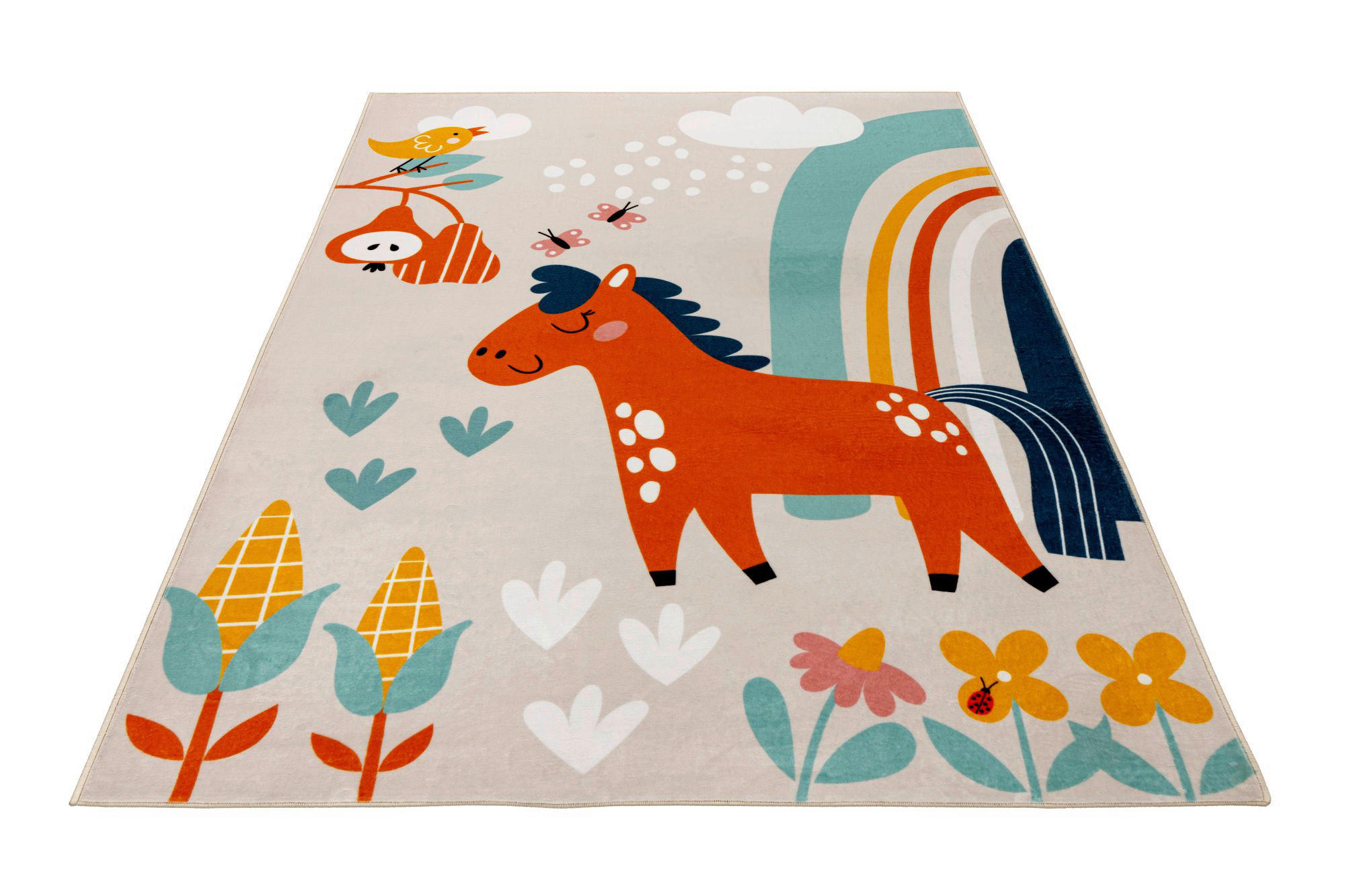 Obsession Teppich Magic Kids ML mehrfarbig B/H/L: ca. 160x16x230 cm Magic Kids ML - mehrfarbig (230,00/160,00/16,00cm) - Obsession