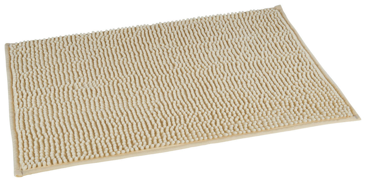 Badematte Badematte_Chenille 44x67cm wollweiß - wollweiß (44,00/67,00cm)